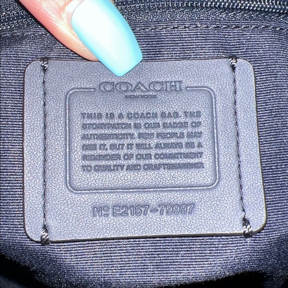 Coach Praire Satchel in Pebbled Leather Jade Green crossbody - Picture 11 of 16